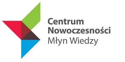Logo Centrum Nowoczesności Młyn Wiedzy