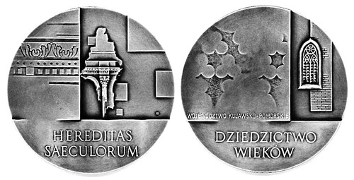 Medal Hereditas Saeculorum - Województwo Kujawsko-Pomorskie Dziedzictwo Wieków