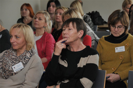 Jedno ze szkoleń Urzędu Marszałkowskiego dotyczących zjawiska przemocy w rodzinie, fot. Jacek Piotrowski