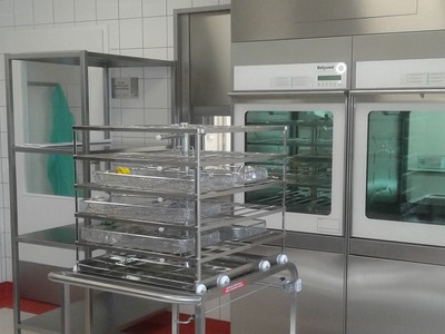 Otwarcie centralnej sterylizatorni w Powiatowym Szpitalu w Aleksandrowie Kujawskim; fot. PSwAK