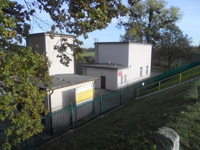 Stacja pomp w Czarnowie w gminie Zławieś Wielka, fot. KPZMiUW we Włocławku