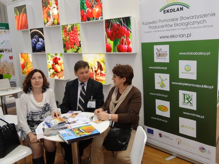 Producenci z naszego regionu podczas Targów BioFach w Norymberdze, w 2014 r.