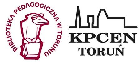 Logo Biblioteki Pedagogicznej oraz KPCEN w Toruniu