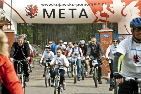 Rozpoczęcie sezonu turystycznego 2015, rajd rowerowy Bydgoszcz, fot. Tymon Markowski