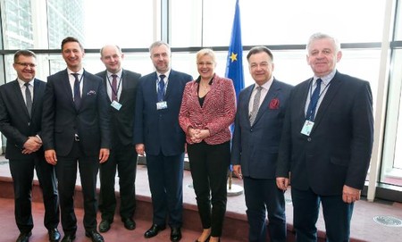 Posiedzenie jednej z komisji Komitetu Regionów Unii Europejskiej w Brukseli