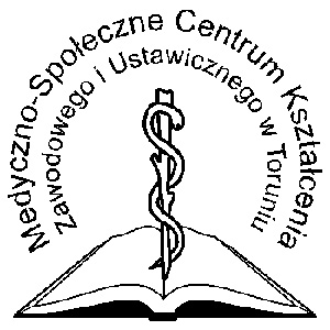 Logo Medyczno Społecznego Centrum Kształcenia Zawodowego
