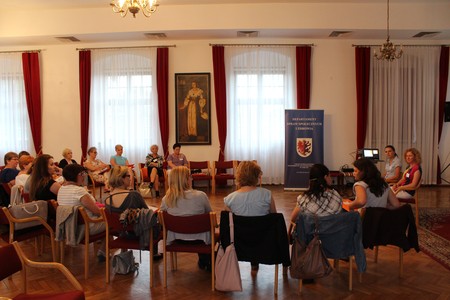 Uczestnicy szkolenia „Dialog motywujący w pracy z rodziną”, Brodnica 20-21.06.2016r. fot. Biuro Wsparcia Rodziny i Przeciwdziałania Przemocy