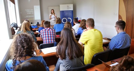 Spotkanie uczestników w ramach I edycji Szkoły Letniej Liderów Międzynarodowych w Bydgoszczy