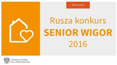 Grafika z logo i napisem - Rusza konkurs Senior Wigor 2016