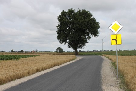 Droga w między Bartlewem a Tytlewem w gminie Lisewo po modernizacji, fot. Urząd Marszałkowski