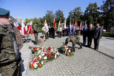 Obchody 77. rocznicy wybuchu drugiej wojny światowej w Toruniu, fot. UMWK-P