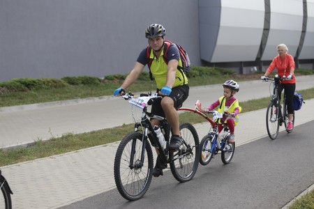 Rodzinny rajd rowerowy „Kujawsko-Pomorskie na rowery!”, fot. Mikołaj Kuras