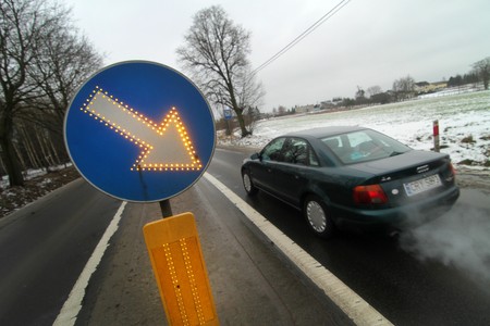W ostatnich latach przebudowę przeszła droga nr 560 w kierunku Sierpca i Brodnicy, fot. Mikołaj Kuras