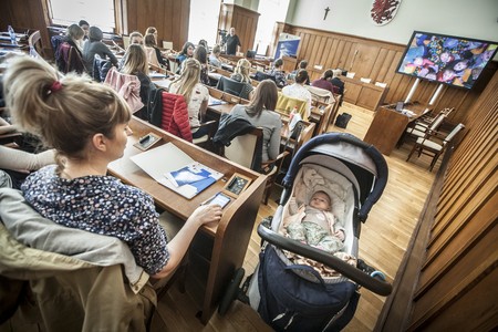 Spotkanie informacyjne ,,Mama może wszystko!” w Toruniu, fot. Andrzej Goiński