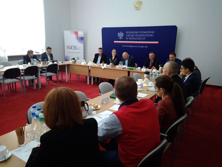IX Posiedzenie Prezydium Kujawsko-Pomorskiej Wojewódzkiej Rady Dialogu Społecznego