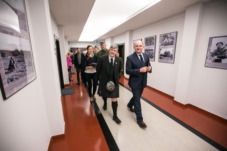 Wizyta gości ze Szkocji i otwarcie wystawy „Polskie Drogi do Wolności” w Urzędzie Marszałkowskim, fot. Andrzej Goiński