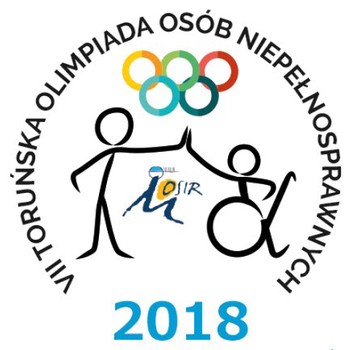 Logo VII Toruńskiej Olimpiadzie Osób Niepełnosprawnych