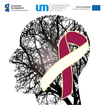 Logo łódzkiego programu profilaktyki nowotworów głowy i szyi