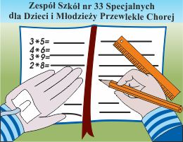 Logotyp Zespółu Szkół Nr 33 dla Dzieci i Młodzieży Przewlekle Chorej w Bydgoszczy