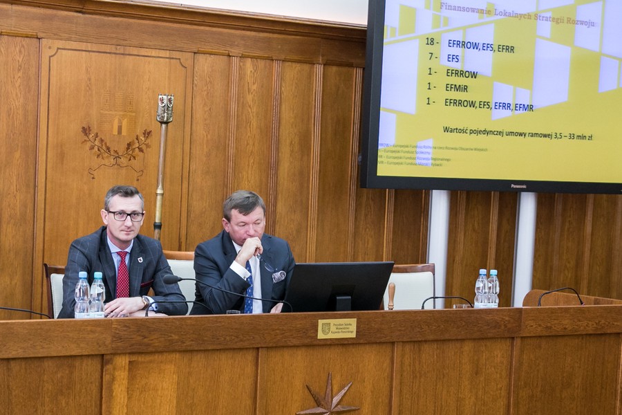 Spotkanie na temat RLKS, fot. Andrzej Goiński/UMWKP