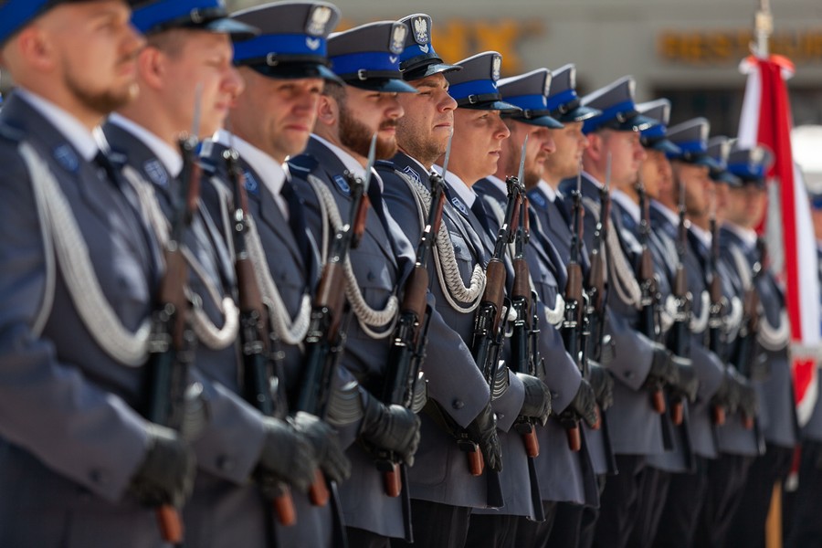 Święto Policji garnizonu kujawsko-pomorskiego, fot. Filip Kowalkowski