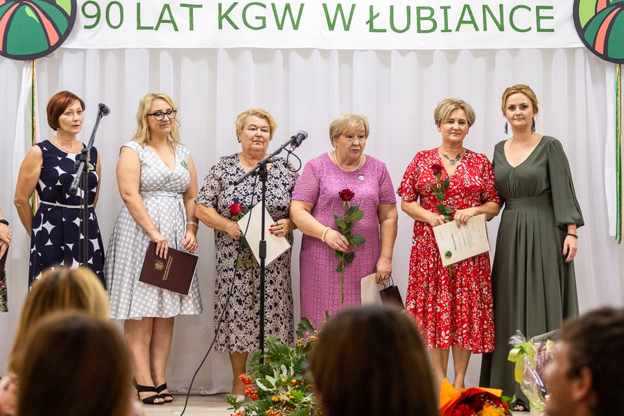 Uroczystości jubileuszowe KGW w Łubiance, fot. Szymon Zdziebło/tarantoga.pl