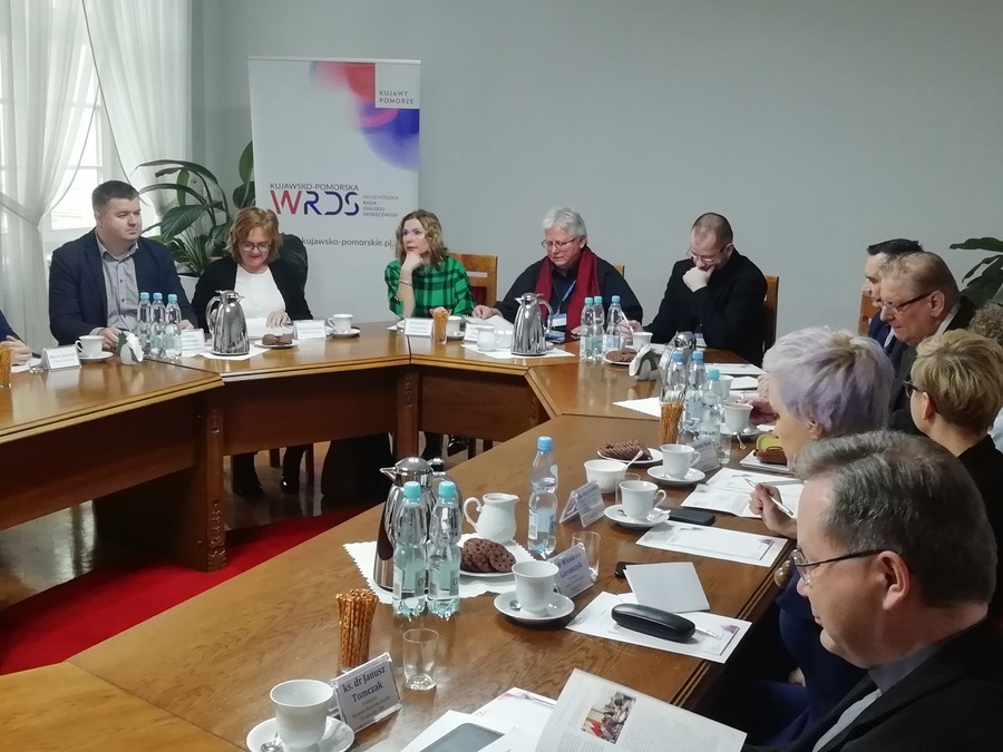 II/2019 posiedzenie Zespołu ds. osób niepełnosprawnych przy Kujawsko-Pomorskiej Wojewódzkiej Rady Dialogu Społecznego, fot. Jarosław Łączny