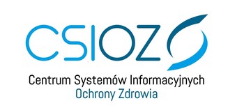 Logotyp Centrum Systemów Informacyjnych Ochrony Zdrowia