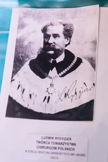 Ludwik Rydygier w 1912 roku, jako Rektor Uniwersytetu we Lwowie. Zdjęcie ze zbiorów Muzeum Ziemi Chełmińskiej, fot. Andrzej Goiński 