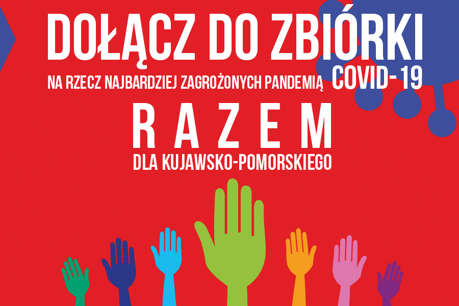 Fragment plakatu Razem dla kujawsko-pomorskiego
