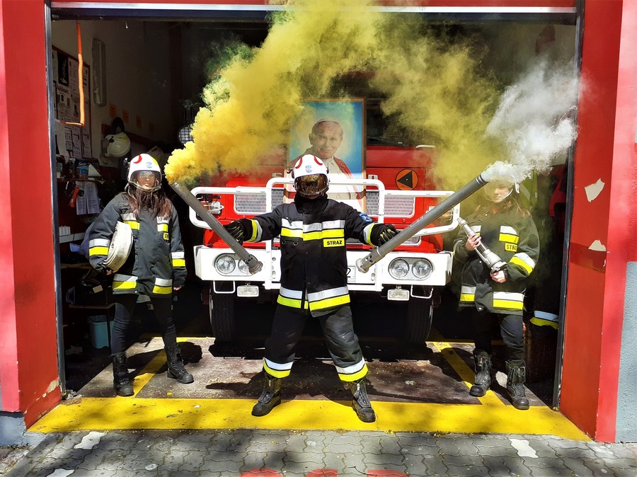 Zwycięzcy w kategorii ochotniczych straży pożarnych, fot. OSP Trzebcz Szlachecki (gmina Kijewo Królewskie)