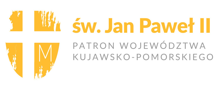 Logo św. Jan Paweł II Patron Województwa Kujawsko-Pomorskiego