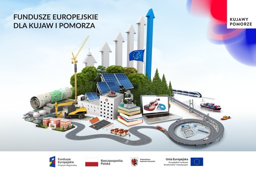 Grafika - Fundusze Europejskie dla Kujaw i Pomorza