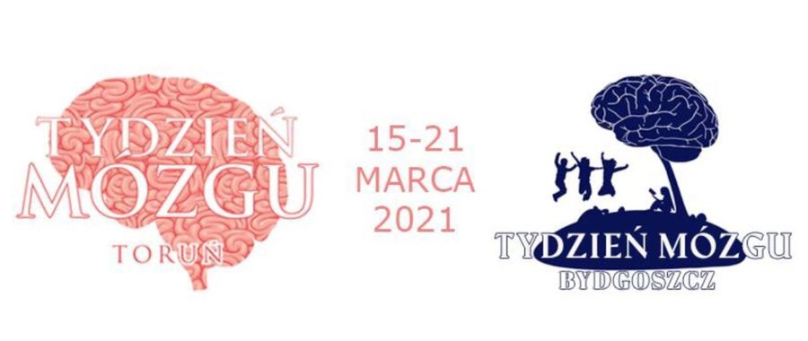 Baner 15-21 marca 2021 - Tydzień mózgu Toruń i Bydgoszcz