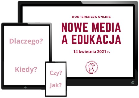 „Nowe media a edukacja” - konferencja online - logotyp