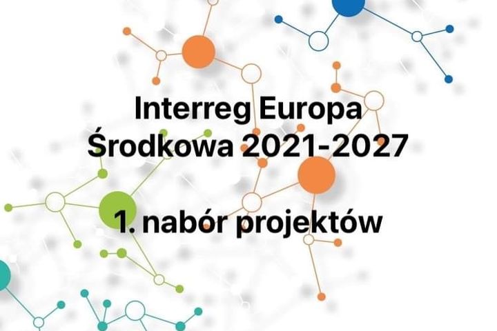 Interreg Europa Środkowa 2021-2027 - 1. nabór projektów (grafika)