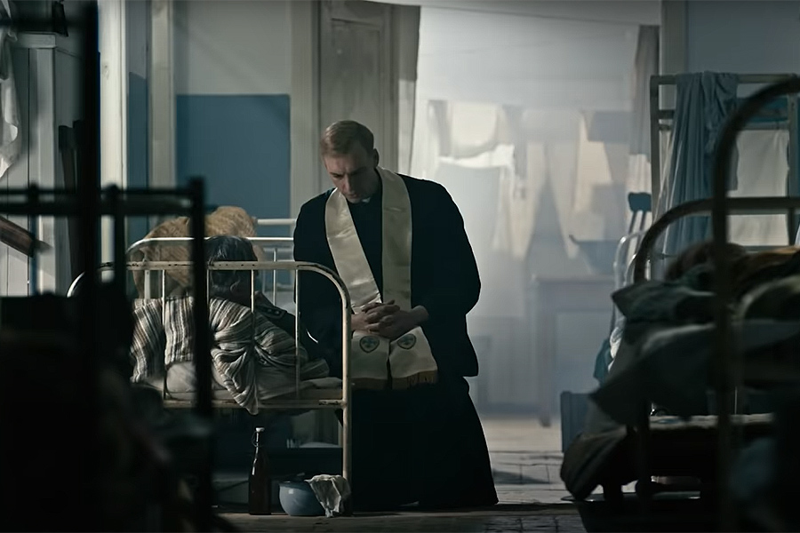 Kard z filmu "Wyszyński – zemsta czy przebaczenie”, zrzut ekranu