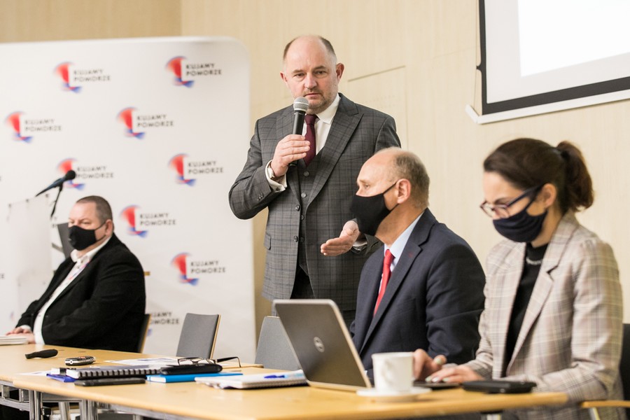 Spotkanie konsultacyjne w sprawie obszaru funkcjonalnego Włocławka, fot. Andrzej Goiński/UMWKP