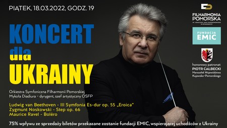 Koncert dla Ukrainy, Filharmonia Pomorska w Bydgoszczy