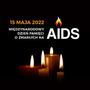Grafika - Międzynarodowy Dzień Pamięci o Zmarłych na AIDS
