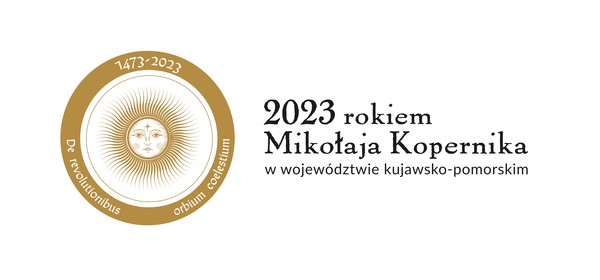 Logotyp - 2023 Rokiem Mikołaja Kopernika w województwie kujawsko-pomorskim