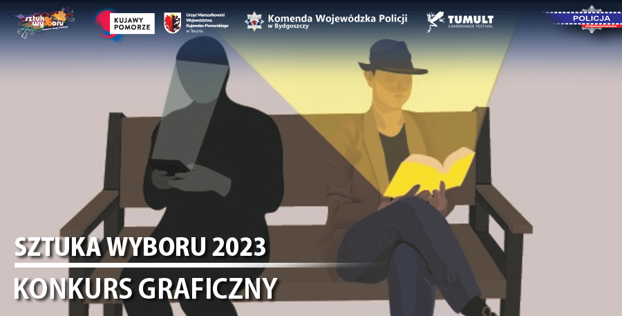 Fragment plakatu Anny Błażejewskiej - Państwowe Liceum Sztuk Plastycznych w Bydgoszczy praca wyróżniona w 2022 roku