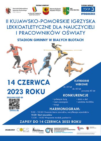 Plakat - II Igrzyska Lekkoatletyczne dla Nauczycieli i Pracowników Oświaty