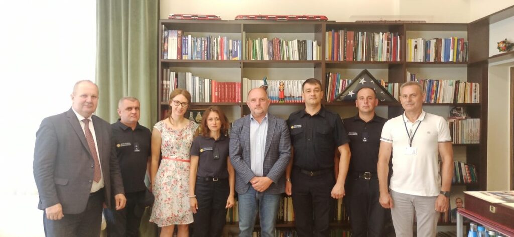 Spotkanie z przedstawicielami ukraińskich służb ratowniczych, fot. UMWKP