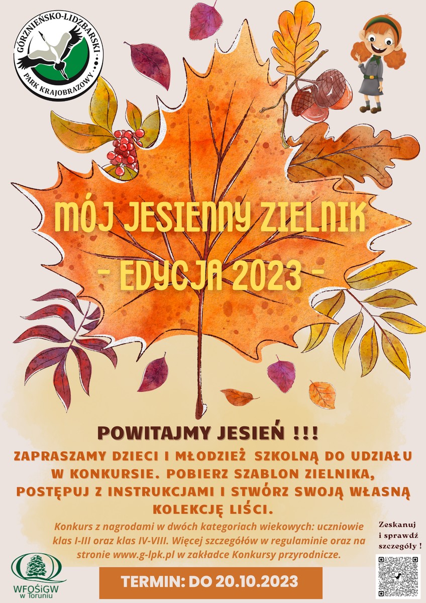 Plakat - Górznieńsko-Lidzbarski Park Krajobrazowy