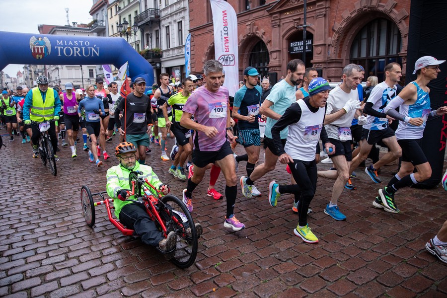 Toruński maraton i półmaraton, fot. Andrzej Goiński/UMWKP