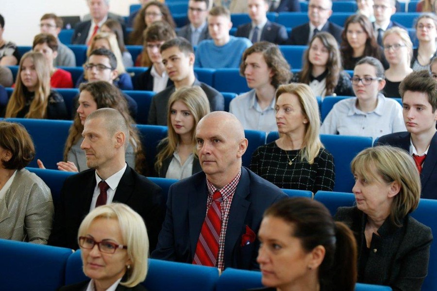 Konferencja naukowa dla stypendystów projektu "Prymus Pomorza i Kujaw", fot. M.Kuras