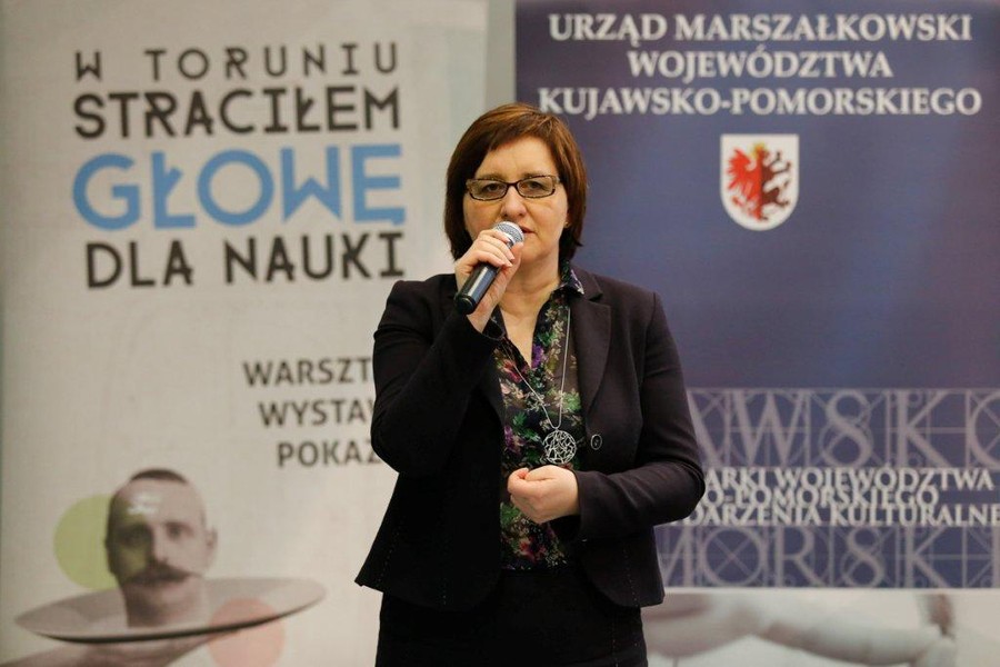 Konferencja naukowa dla stypendystów projektu "Prymus Pomorza i Kujaw", fot.M.Kuras