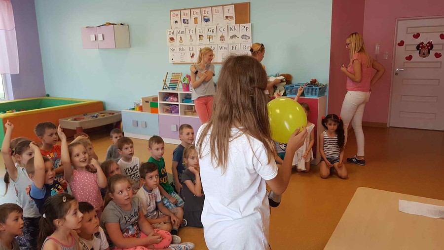 Prelekcje dla przedszkolaków w Dobrzyniu nad Wisłą
