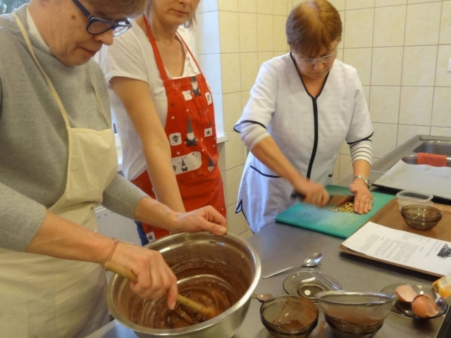 Warsztaty kulinarne w Zespole Szkół Centrum Kształcenia Praktycznego w Grubnie